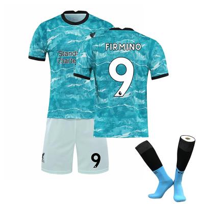 Китай custom retro soccer training team sports uniform kits wear adults football shirt set team 2021 wholesale for men продается