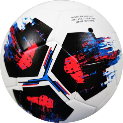 中国 Factory direct sale machine stitched custom Footballs size 5 pvc leather soccer ball promotional football soccer 販売のため