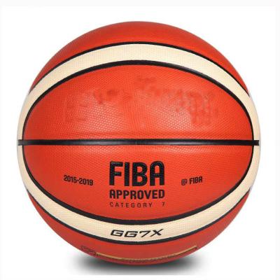 China Wholesale NEW Brand High quality Basketball Ball PU Materia Official Size7/6/5 Basketball Free With Net Bag+ Needle Te koop