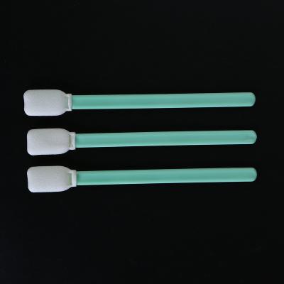 China Disposable Industrial Cleanroom Alcohol Swab Supplier Printhead Cleaning Swab Resistant Polyester Lint Free Tip for sale