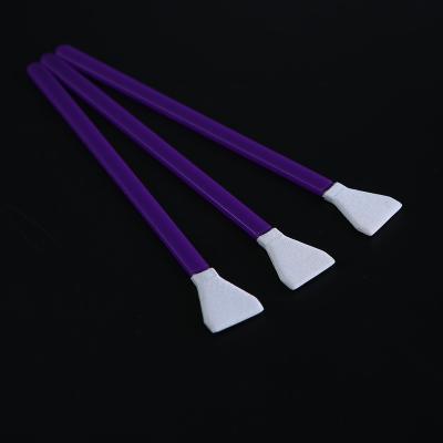 China Disposable Alcohol Sponge Stick Swab Printer Cleaning Swab pp Stick Foam Swab for sale