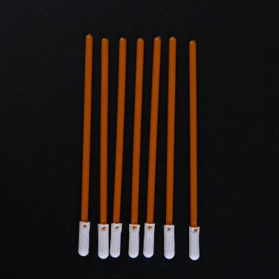 China Sealed Class 100 Polyester Cloth Head Cleanroom Swab Lint Free Stick Resistant Double Layer Alcohol Dustproof for sale