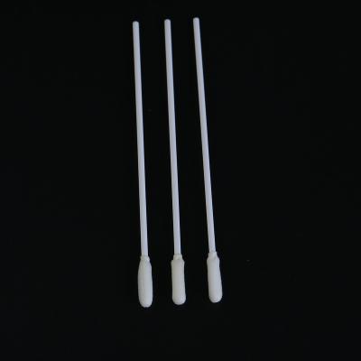 China Alcohol Resistant Cleaning Low Density 100ppi Open Cell For Foaming Long Handle Cleanroom Swab for sale