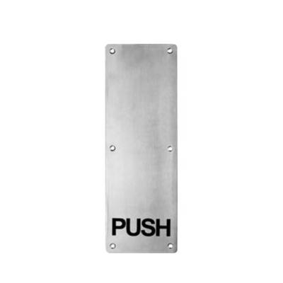 China Large Modern Rectangle Sign 304 Stainless Steel Doors Sill Plate Home Hotel Room Number for sale