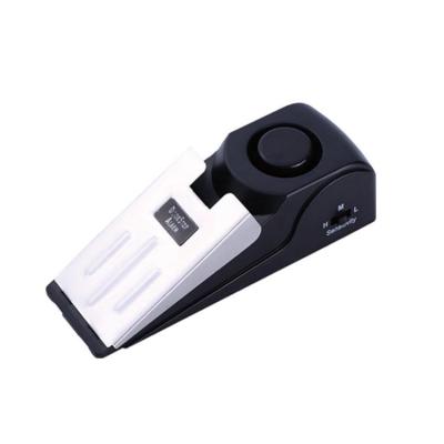 China Stainless steel cover hotel and home used anti-theft alarm open detector door security personal door stop alarm for sale