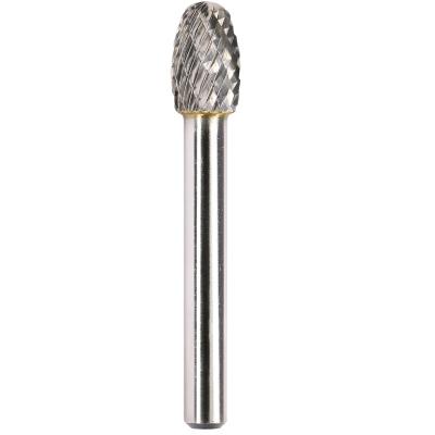 China SE-3 Tungsten Carbide Burr Grinding Drill Bit Bit Shank 6.35mm 1/4 Inch 6mm Diameter Oval Shape Rotary Wood Metal Carving Rasp Files for sale