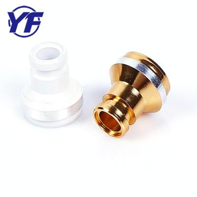 China High Precision Aluminum Colorful Earphone Fitting OEM Earphone Replacement Part for sale