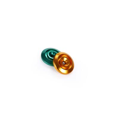 China Aluminum Earphone Fittings CNC Machining Turning Parts Anodized Aluminum Earphone Fittings for sale