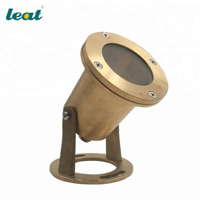 China Garden China Multicolor IP68 Led Pool Light Underwater Soild Brass Material for sale