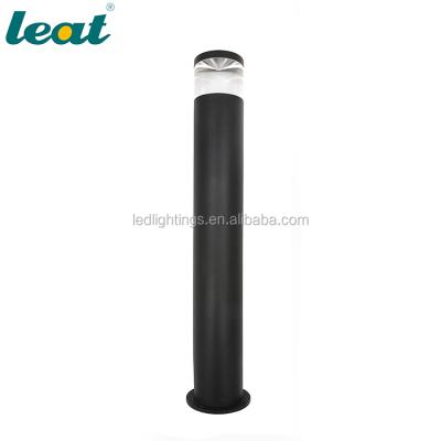 China Garden IP54 Led Bollard Lights Aluminum Powder Coated Matte Black In AC220-240 GU10 Mounting for sale