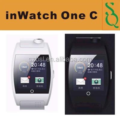 China 3G inwatch one C wholesale smart watch android phone for sale