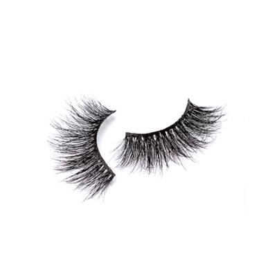 China Real Length Natural Mink Eyelash Tapered 18mm Whole Vendor Sales With Custom Packaging for sale