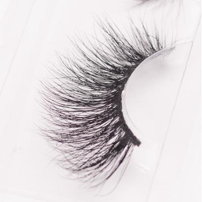 China Lengthen the end of the eyes wholesale false eyelashes 25mm long mink eyelashes mink hair to create your own brand for sale