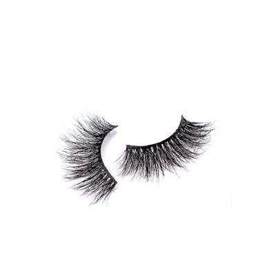 China Real length natural mink eyelash tapered seller 18mm mink eyelashes whole sales with custom packaging for sale