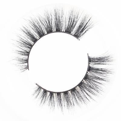 China Best Length Natural Selling Handmade Natural Thick Eye Lashes Tapered Mink Eyelashes Private Label Lashes Wholesale Seller for sale