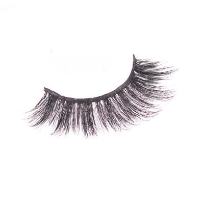 China Lengthen the end high quality handmade eyelashes 3d simulation mink hair eyelashes tops for sale