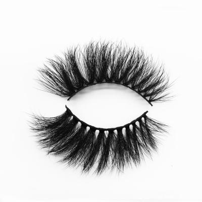 China Wholesale Eyelet Style Long Eyelet False Mink Eyelashes Custom Label Label, Natural 3D False Mink Eyelash Extensions for sale