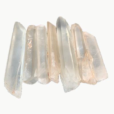 China China Wholesale Natural Raw Clear Healing Point Crystal Terminated Magic Wand From China for sale