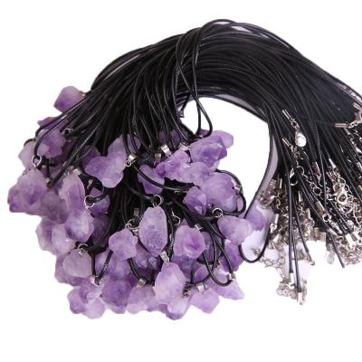 China China Wholesale Natural Amethyst Small Specimen Amethyst Flower For Jewelry Pendant for sale