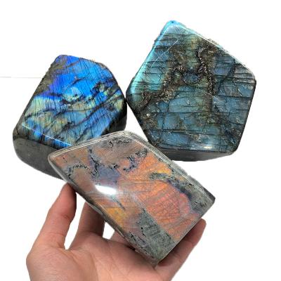 China China freeform healing stone wholesale high quality polished crystal labradorite for home ornament for sale