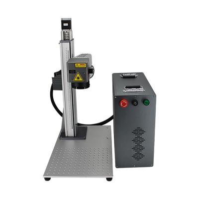 China Air Cooled Jewelry Laser Engraving Machine120w 100 Watt Fiber Laser Marking Machine For Stainless for sale