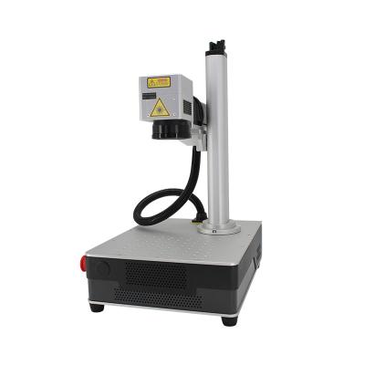 China Air Cooled Mini Desktop Fiber Marking Machine Laser Factory Sale 20w 30w Fiber Laser Marking Machine for sale