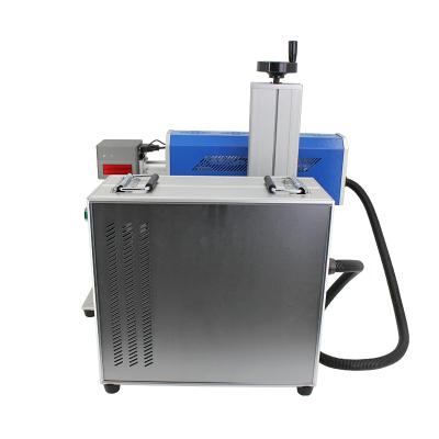 China Air Cooled Handheld Laser Engraver 50w Laser Marking Machine Laser Engraving Machine For Credit Card Metal for sale