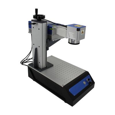 China Mini Desktop 3w 5w Laser Air Cooled High Quality Portable UV Marking Engraving Machine For Plastic Marking for sale