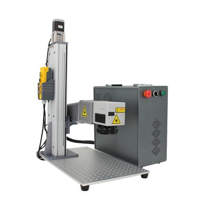 China Air Cooled Fiber Laser Marking Machine 50w 70w 100w 50 Vat 3d Fiber Laser Marking Machine For Metal Engraving for sale