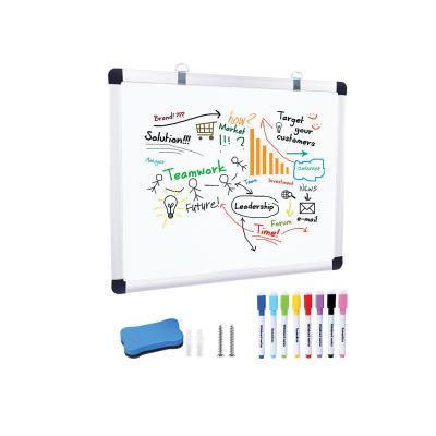 China Reusable Dry Erase Whiteboard Calendar Magnetic Whiteboard For Wall With Aluminum Frame Protector And View Double Sided White Board for sale