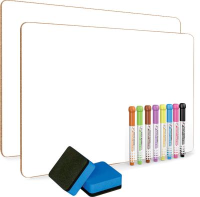 China Reusable Corner Double Side Safety Round Ultra-thindesign Dry Erase Whiteboard for sale