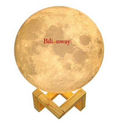 China Living Room Moon Ball Light Lamp Remote Control Moon Led Light With Moon Light Remote Control 3 Set for sale