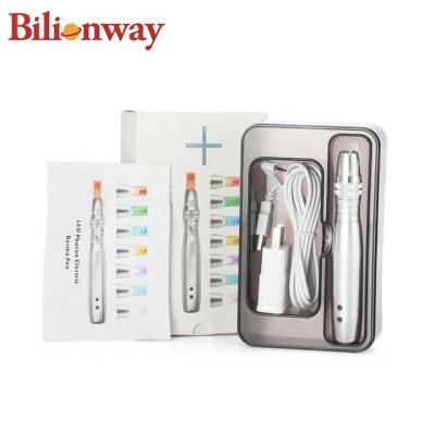 China High Quality Private Label DP11 7 Color Wireless Microneedle Anti-Puffiness Wireless Microneedle Led Derma Pen for sale