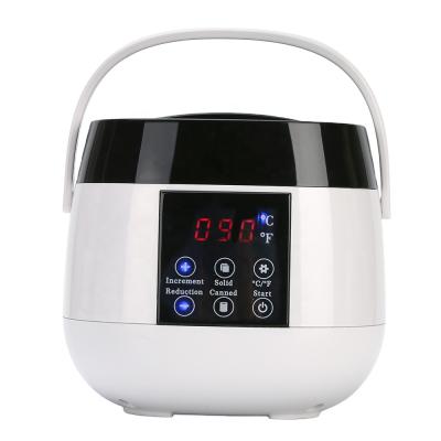 China DEEP CLEANING Hair Removal Digital Waxing Kit Electric Wax Warmer With Professional Depilatory Kit LCD Display Wax Heater for sale