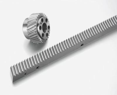 China Chinese Glass Cutting Machine Manufacturers Welding Helical Rack And Pinion With Heat Treatment For CNC for sale