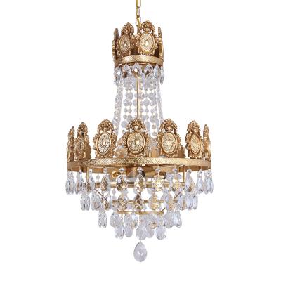 China Modern Rebecca Lighting Modern Luxury Crystal Hotel Led Lamp Chandelier Pendant Light for sale