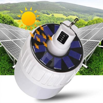 China Camping / Hiking Bulb Light Energy Saving Household Emergency Led Rechargeable Solar Camping Lamp for sale