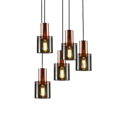 China Bedroom Modern Italian Nordic Copper Lamp Living Room Kitchen Lighting Chandelier Pendant Lights for sale