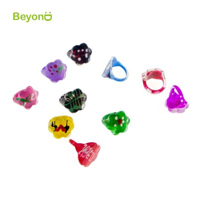 China Plastic Rings Gift Kids Ring Toy For Kids Girls for sale