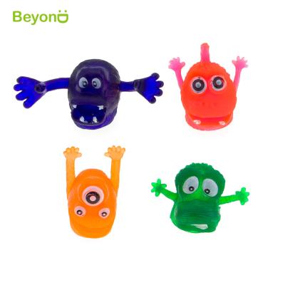 China Eco-friendly PVC Finger Doll Hand Puppet Demon Finger Puppet For Kids for sale