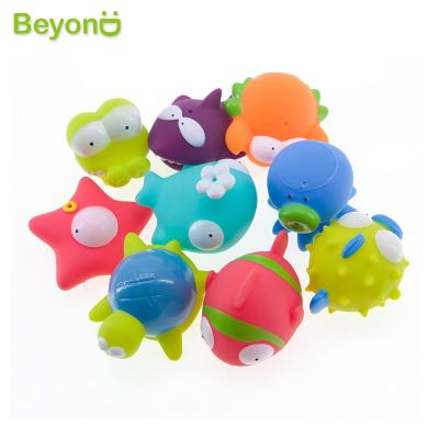 China Non-Toxic High Quality Spray Water Bath Toy Organizer Animal For Kids for sale