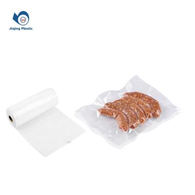 China Barrier Food Packaging Vacuum Sealed Bag Food Shrink Wrap Vacuum Bags 5m Biodegradable Vacuum Sealer Bag for sale