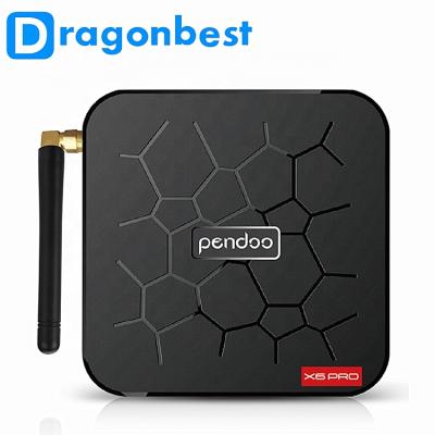 China OEM/ODM Pendoo X6 PRO H6 Allwinner Android 9.0 TV Smart Box 4gb 32gb Quad Core 4k With ANTENNA Set Top Box wifi for sale