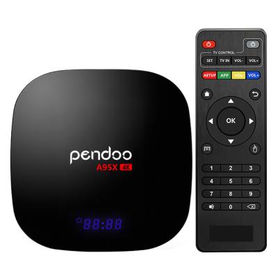 China New pendoo A95X s905w Android 8.1 Smart TV Box 2gb 16gb Set Top Box 4k Cable TV Internet Android TV Box Support High Speed ​​Technology HD TV for sale