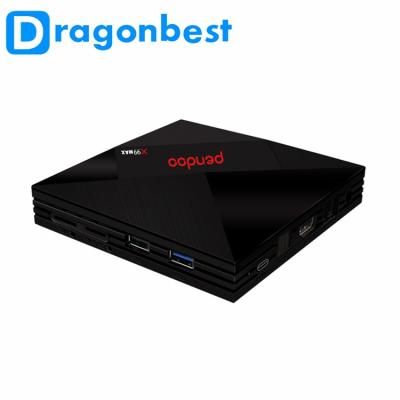 China OEM/ODM Smart Android 7.1 Internet TV Pendoo x99 Rk3399 Max 4G 32G Set Top Box With HD Satellite TV Receiver Box for sale