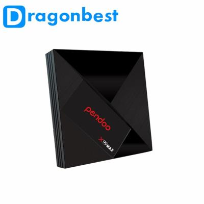 China OEM/ODM Smart TV Box Pendoo x99 Rk3399 4G 32G Max Android 7.1 with 4G sim card and digital signage smart set top box wifi tv box for sale