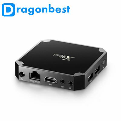 China Stable 8.1 android tv box android tv box x96 mini s905w 1gb 8gb android tv os 7.1 amlogic for sale