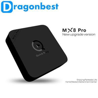 China Smart TV Game ODM Dragonbest OEM Hot Fast Box MX8 Pro Android TV Box S905 Quad Core TV Box Accept Paypal for sale