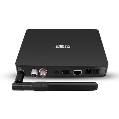 China High Speed ​​HD TV Suppot MECOOL K6 DVB S2 - T2 - C Android 7.0 TV Box 2GB RAM 16GB ROM 2.4G + 5G WiFi USB3.0 BT 4.1 100Mbps 4K Media Player for sale