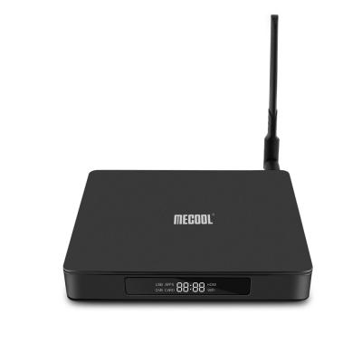 China High Speed ​​HD TV Suppot MECOOL K6 DVB S2 - T2 - C Android 7.0 TV Box 2GB RAM 16GB ROM 2.4G + 5G WiFi USB3.0 BT 4.1 100Mbps 4K Media Player for sale